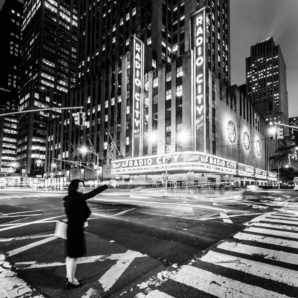 RADIO CITY - NYC - fotokunst von Christian Janik