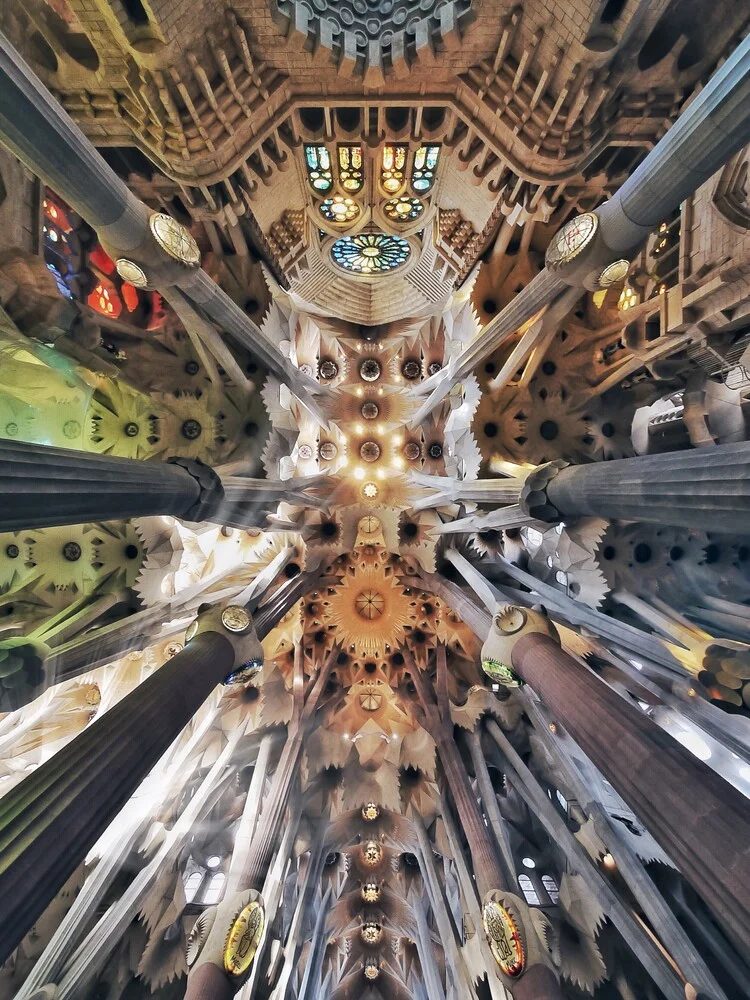 Sagrada sky - fotokunst von Roc Isern