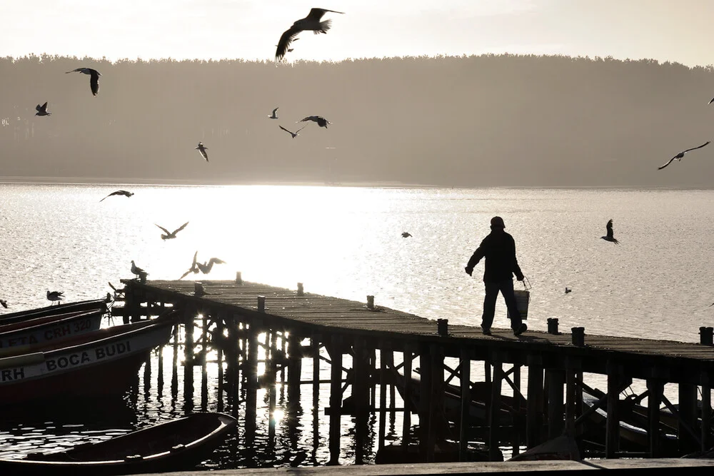 Puerto Saavedra - fotokunst von Katharina Stöcker