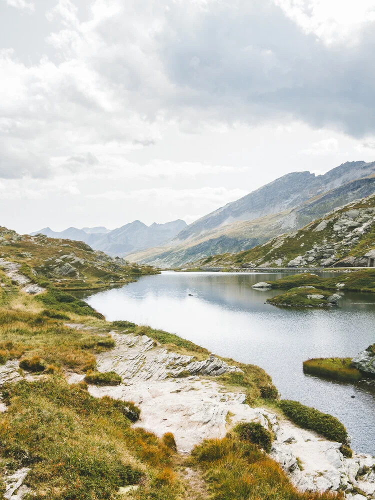 San-Bernardino-Pass - fotokunst von Thomas Richter