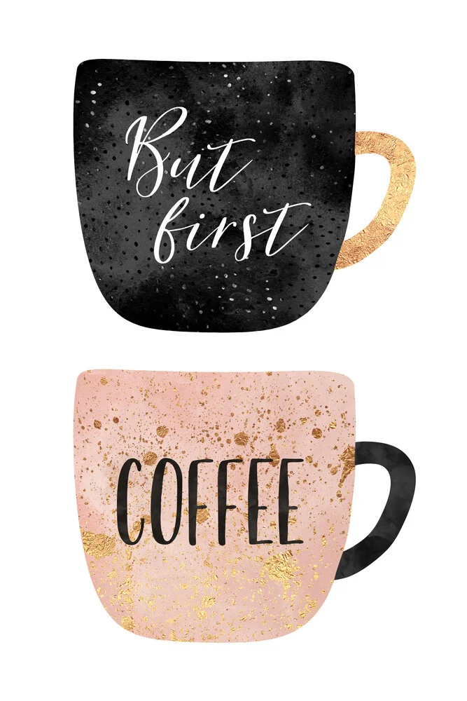 But First, Coffee - fotokunst von Elisabeth Fredriksson