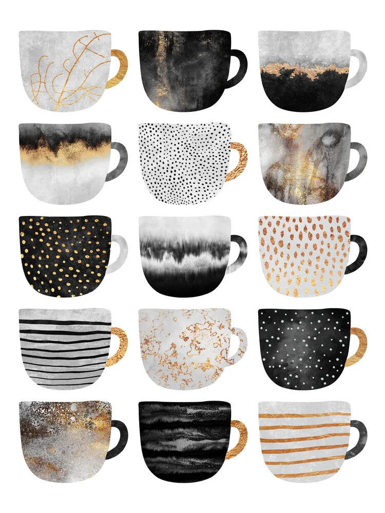 Pretty Coffee Cups 3 - Fineart photography by Elisabeth Fredriksson