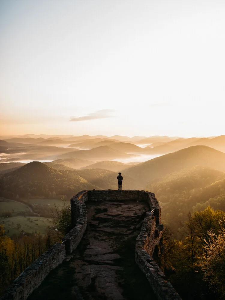 Epic morning view from Wegelnburg - fotokunst von Steven Ritzer