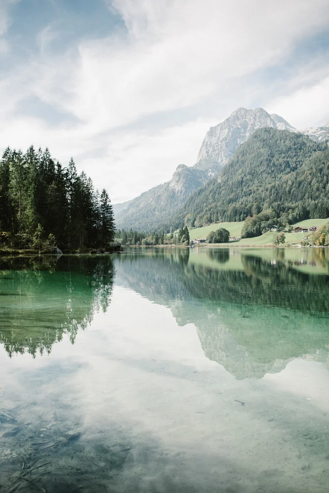 Fantastic view over lake Hintersee - Fineart photography by Steven Ritzer