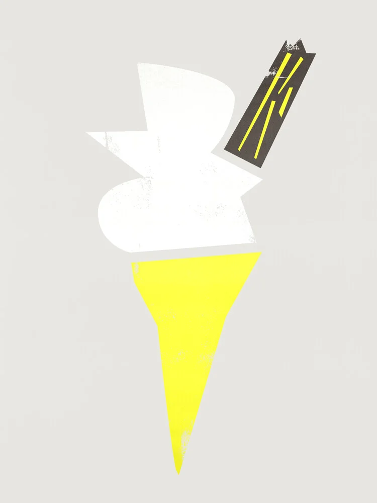 Ice Cream Cone - fotokunst von Fox And Velvet