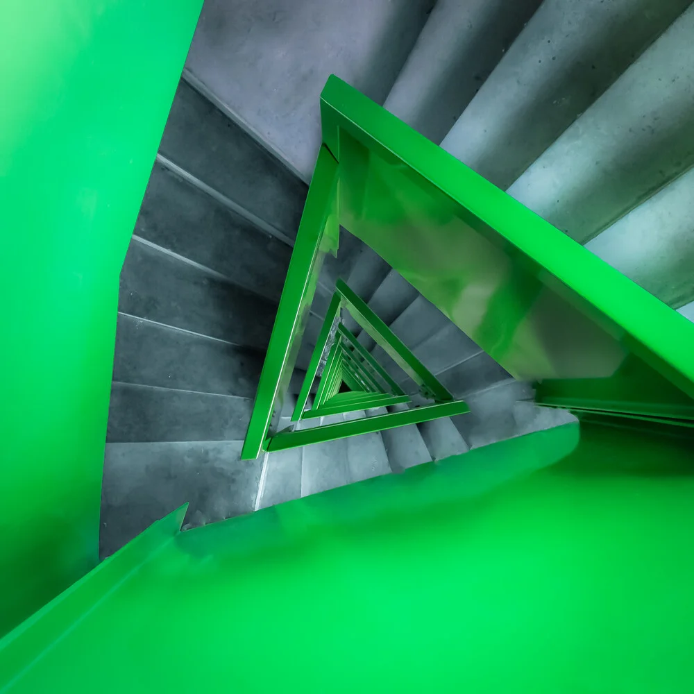 Treppe - fotokunst von Gregor Ingenhoven