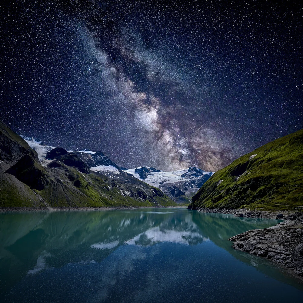 Mooserboden Water Reservoir at Kaprun, Austria - Fineart photography by Norbert Gräf