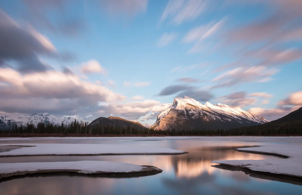 mount rundle - fotokunst von Christoph Schaarschmidt