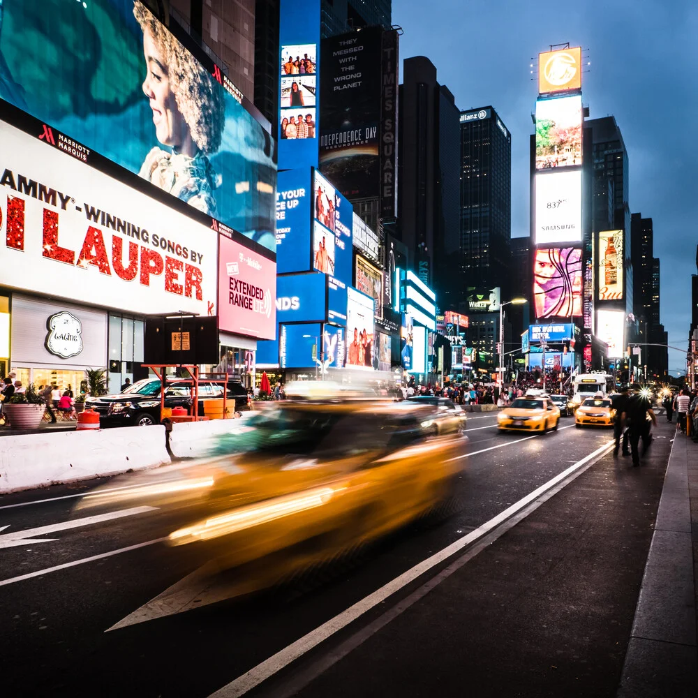 TIME SQUARE - NYC - fotokunst von Christian Janik