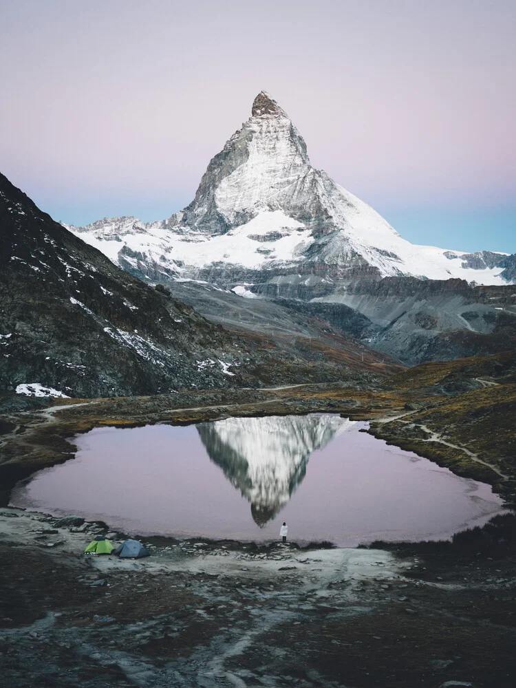 Pre-sunrise at the Matterhorn - Fineart photography by Leo Thomas