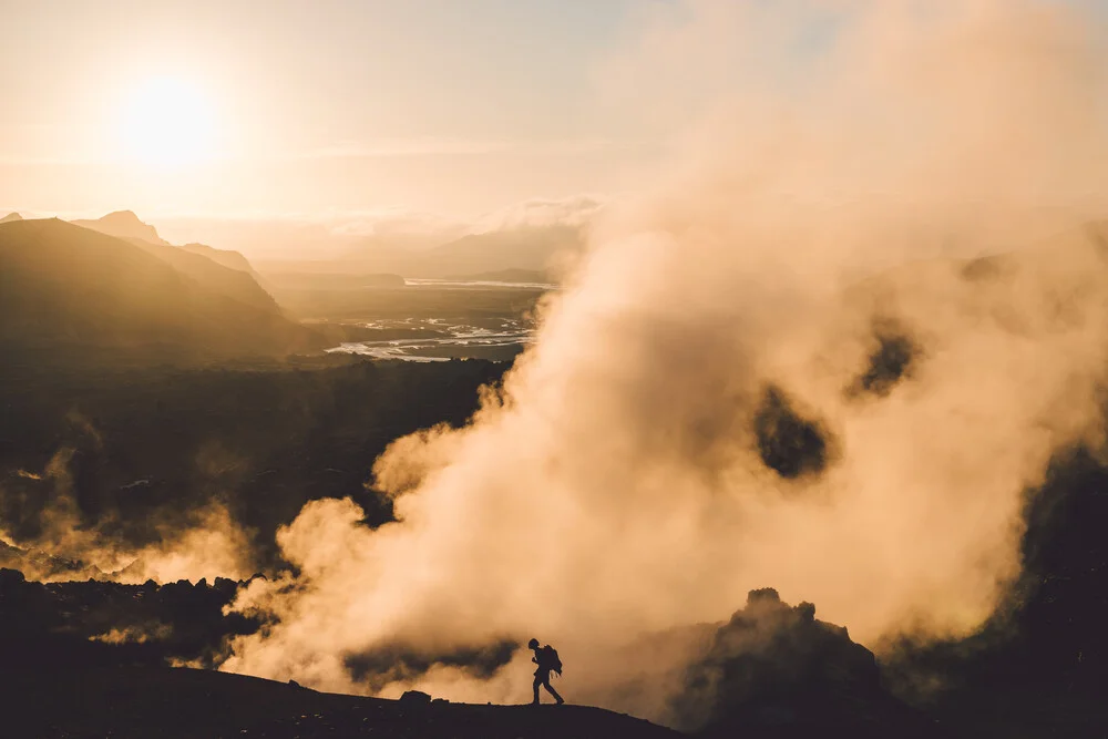 In the highlands of Iceland - fotokunst von Roman Königshofer