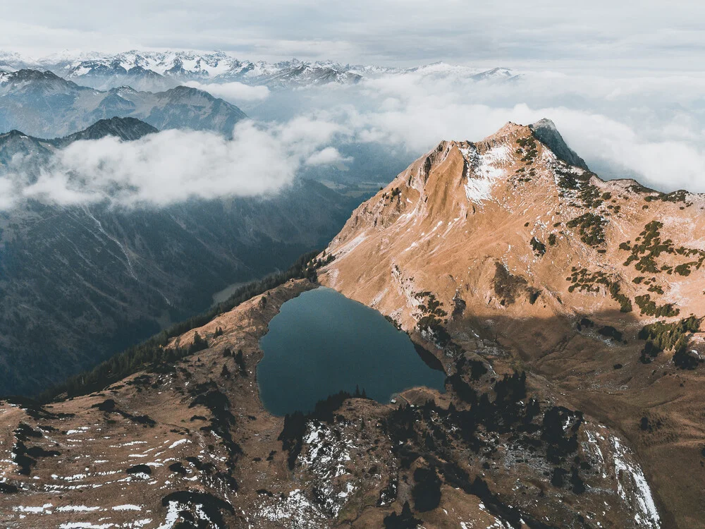 Allgäu Morgenstimmung - fotokunst von Luca Jaenichen