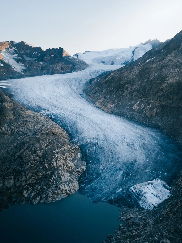 Gletscherblick - fotokunst von Frederik Schindler