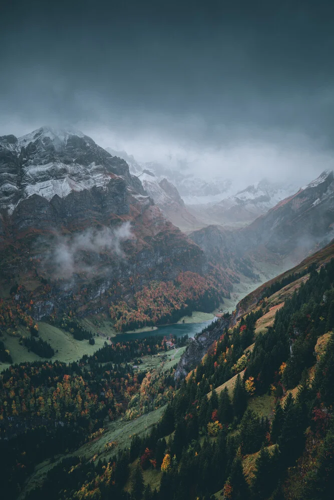 Der alpine Herbst - fotokunst von Dorian Baumann