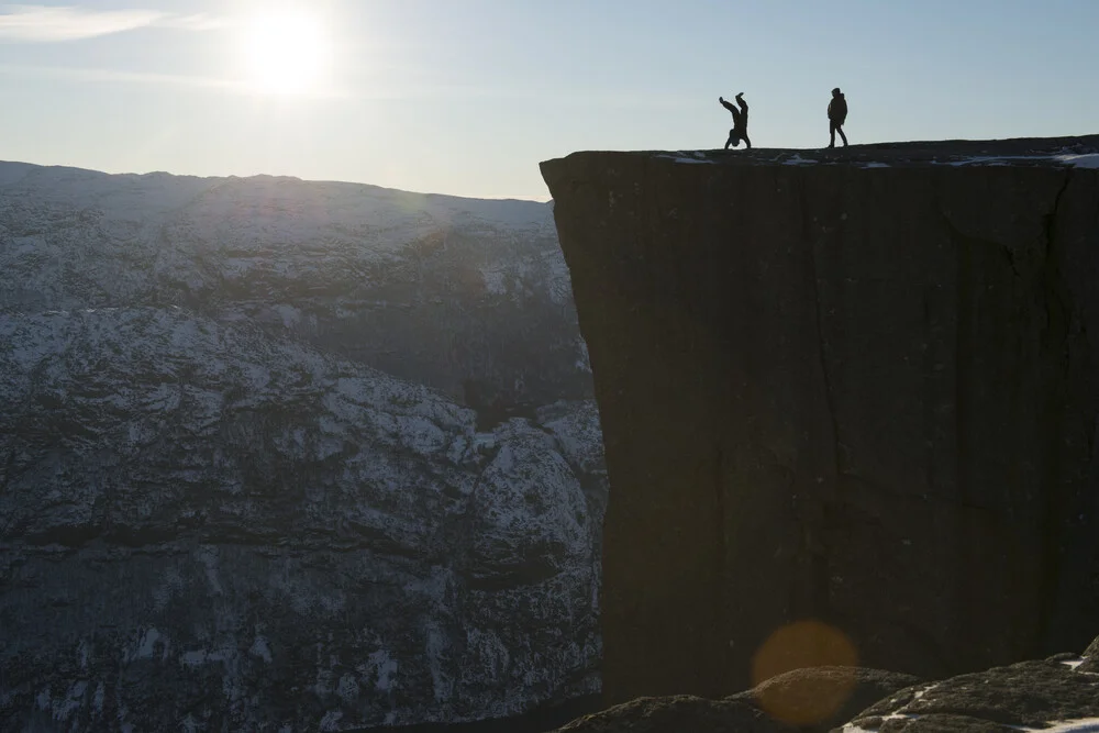 Preikestolen - fotokunst von Lars Jacobsen