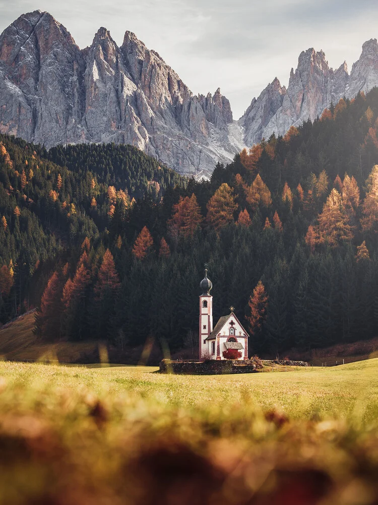 Alpine Chapel - Fineart photography by Gergo Kazsimer