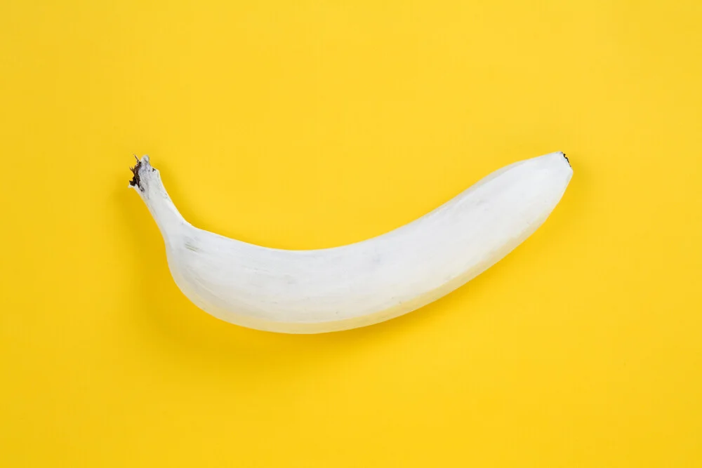 White Banana - Fineart photography by Loulou von Glup