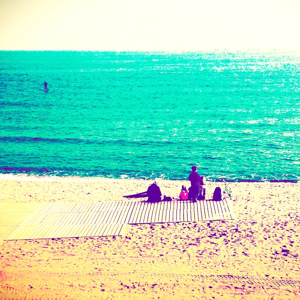 silence on the beach - Fineart photography by Benan Ozgurkan