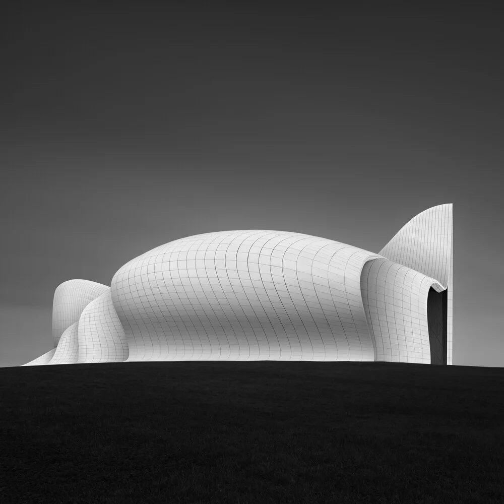 Heydar Aliyev Center Baku - Study 2 - fotokunst von Ronny Behnert