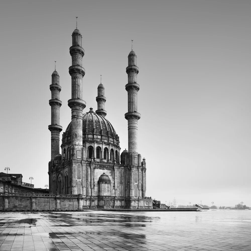 Heydar Aliyev Moschee Baku - fotokunst von Ronny Behnert