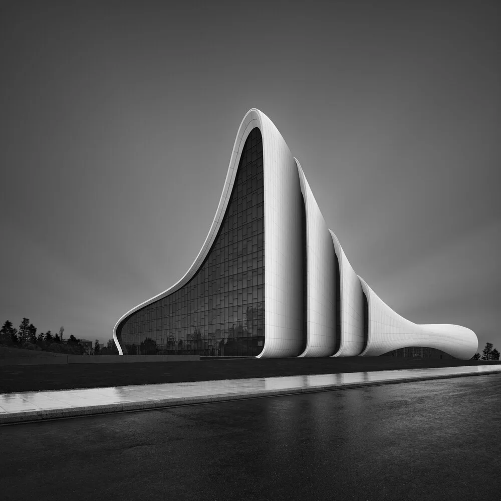 Heydar Aliyev Center Baku - Fineart photography by Ronny Behnert