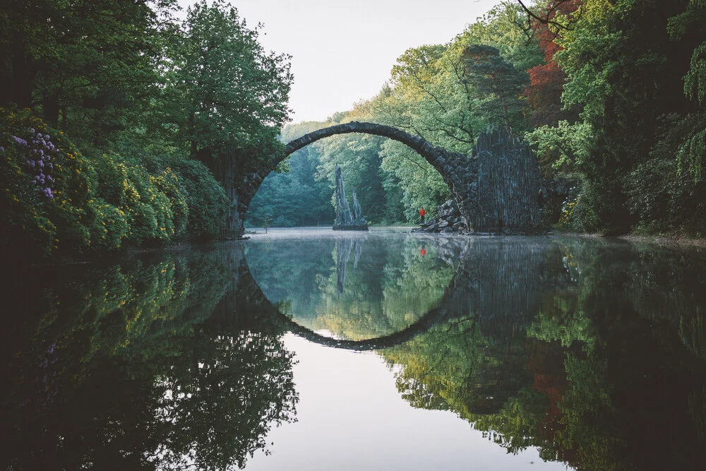 Rakotzbrücke - fotokunst von Johannes Hulsch