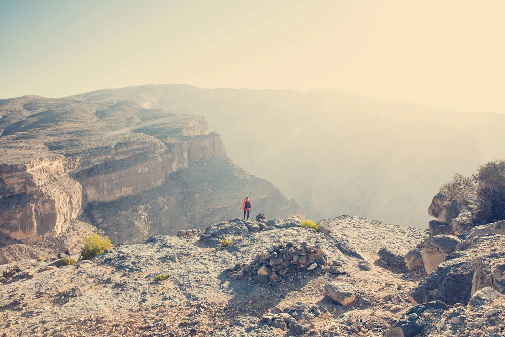 Felsenwüste und Canyon - fotokunst von Franz Sussbauer