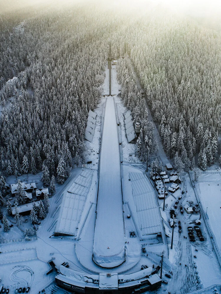 Ski Jumping Hill - Wielka Krokiew - fotokunst von Konrad Paruch