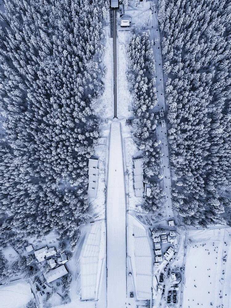 Skisprungschantze Zakopane - fotokunst von Konrad Paruch