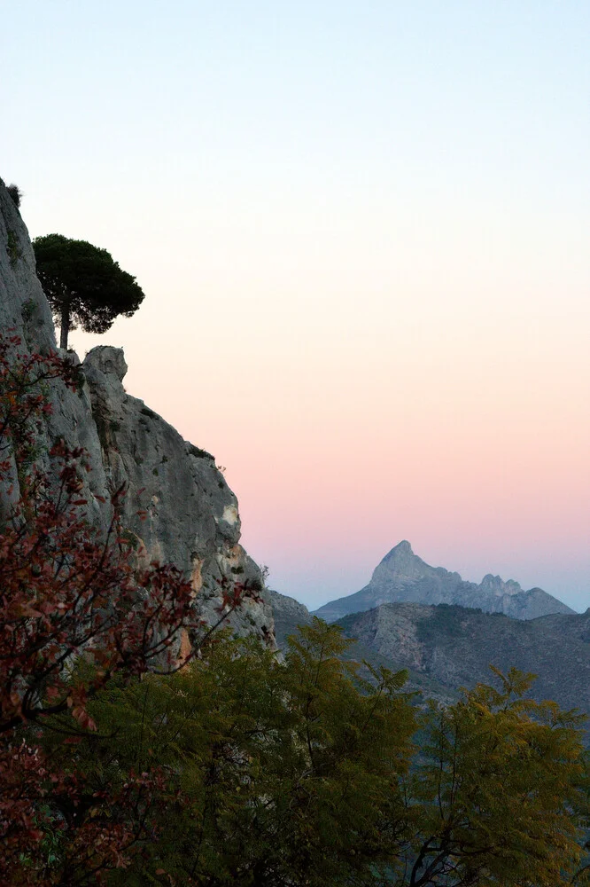 Sierra de Aitana in Spanien - fotokunst von Holger Ostwald