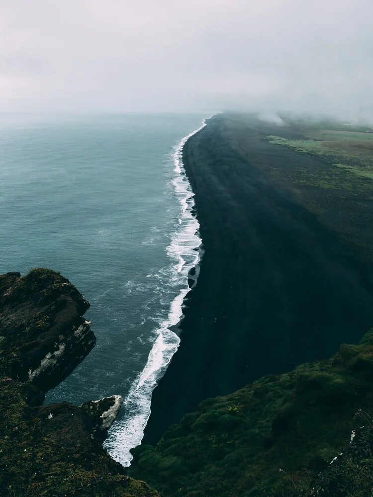 Der schwarze Strand - fotokunst von Sebastian ‚zeppaio' Scheichl