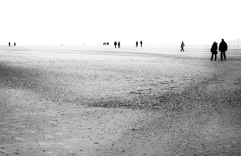 Am Strand - fotokunst von Stefan Wensing