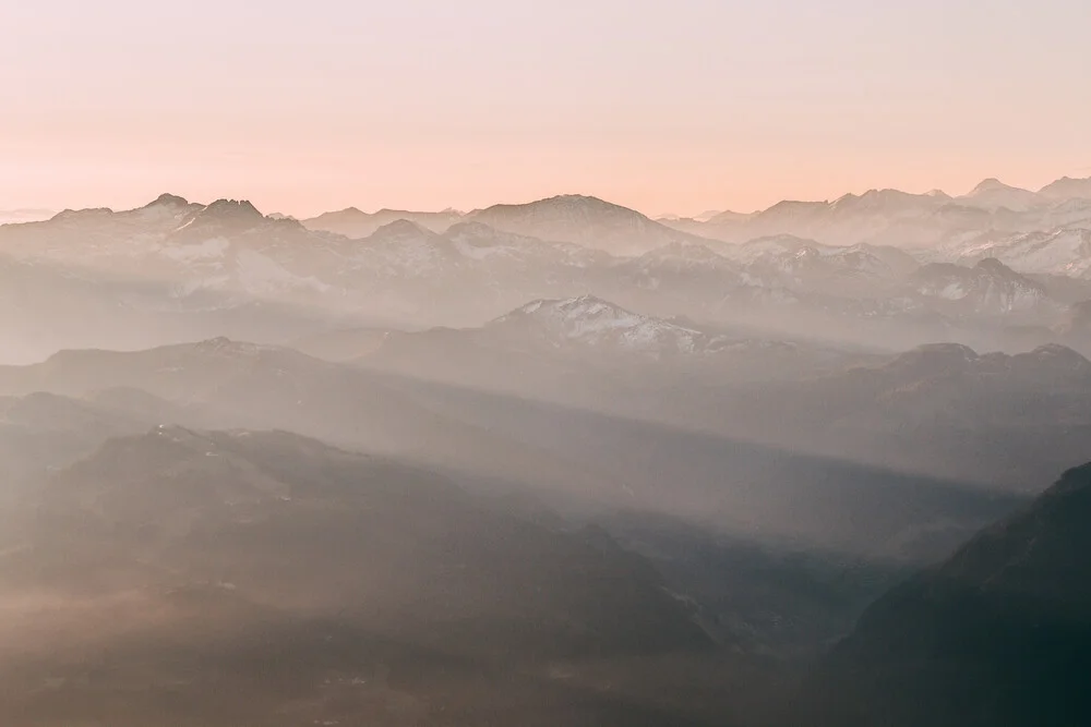 Österreichisches Bergpanorama - fotokunst von Sebastian ‚zeppaio' Scheichl