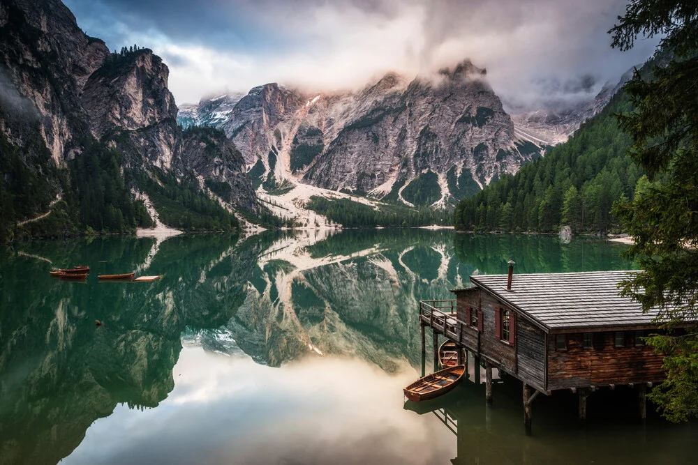 Pragser Wildsee - fotokunst von Heiko Gerlicher