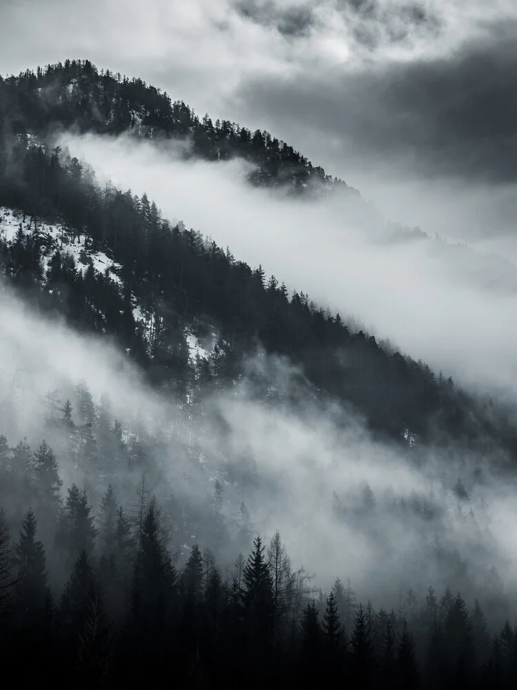Dramatic Mountainview II - Fineart photography by Sascha Forkapic