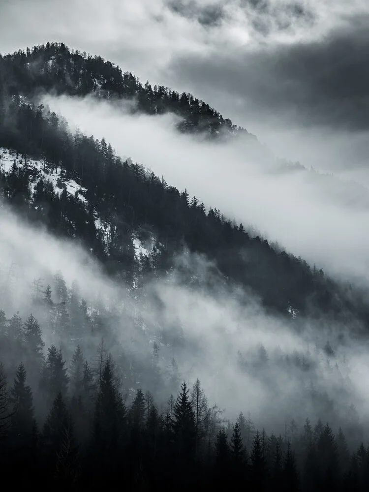 Dramatic Mountainview II - fotokunst von Sascha Forkapic