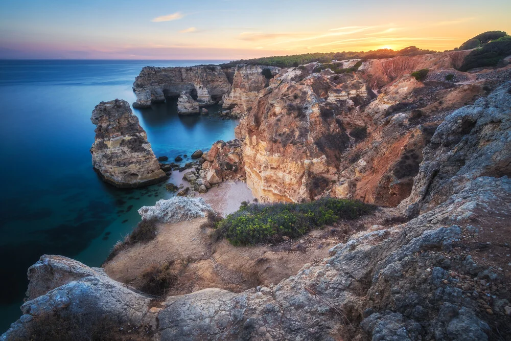 Praia da Marinha Sunset - Fineart photography by Jean Claude Castor