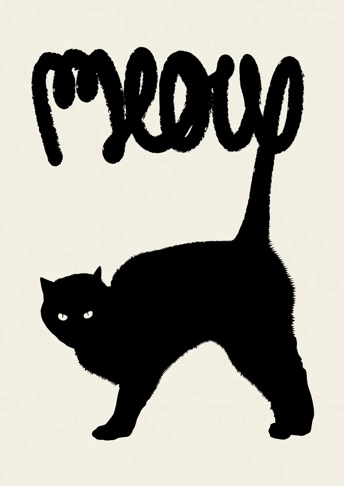 Meow - fotokunst von Florent Bodart