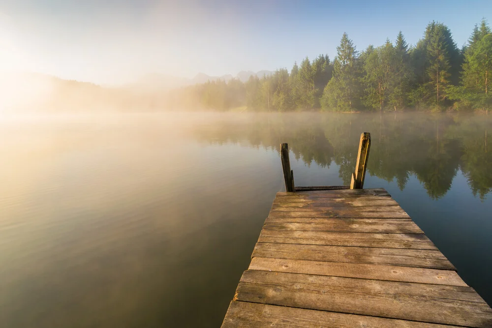 Idyllischer Sommermorgen - fotokunst von Martin Wasilewski