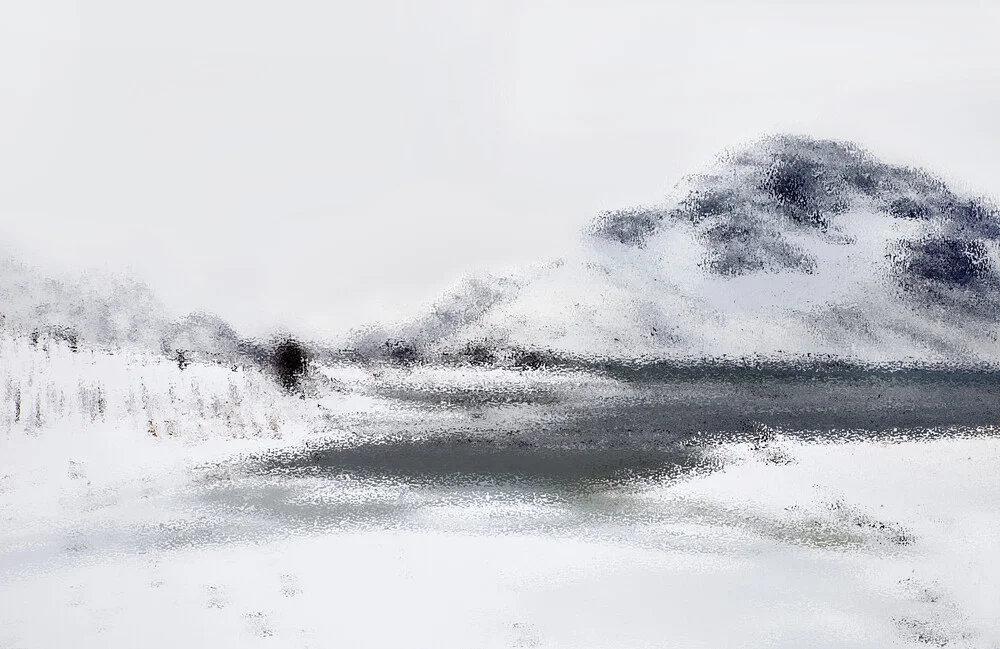 Winterlandschaft - fotokunst von Victoria Knobloch