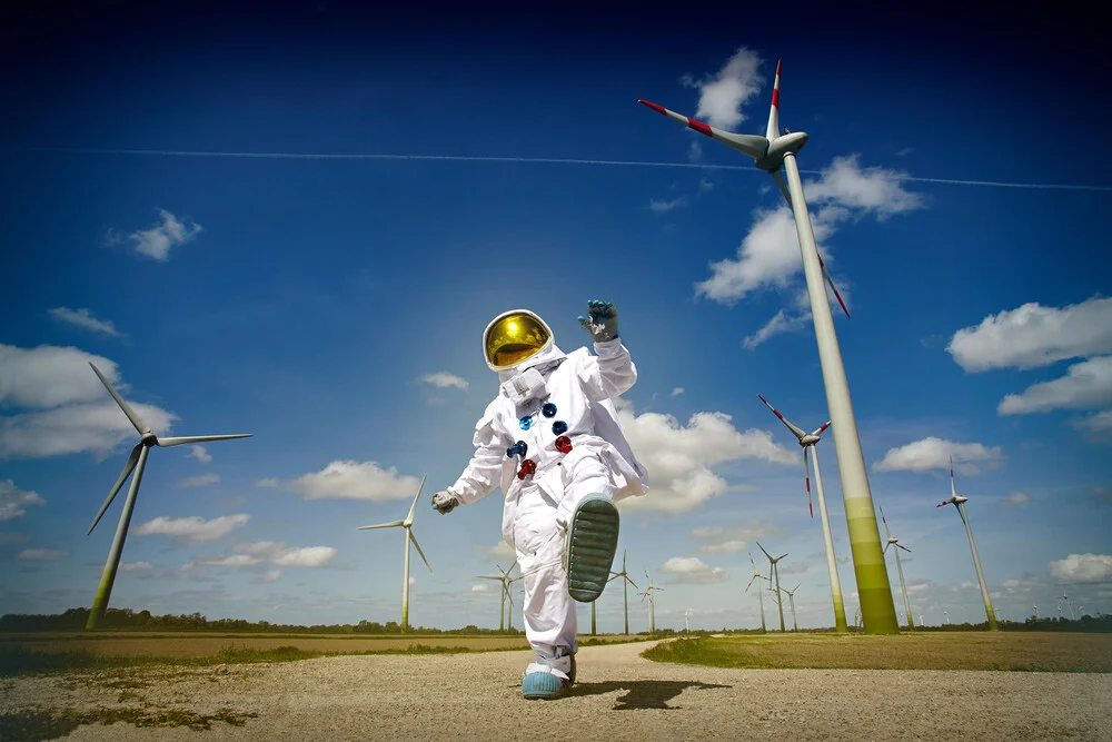 Protestonaut Windenergy - Fineart photography by Sophia Hauk