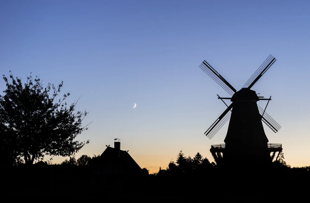 Mill Silhouette - Fineart photography by Patrice Von Collani
