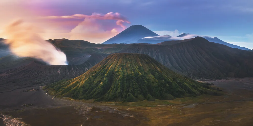 Mount Bromo during Sunrise - Fineart photography by Jean Claude Castor