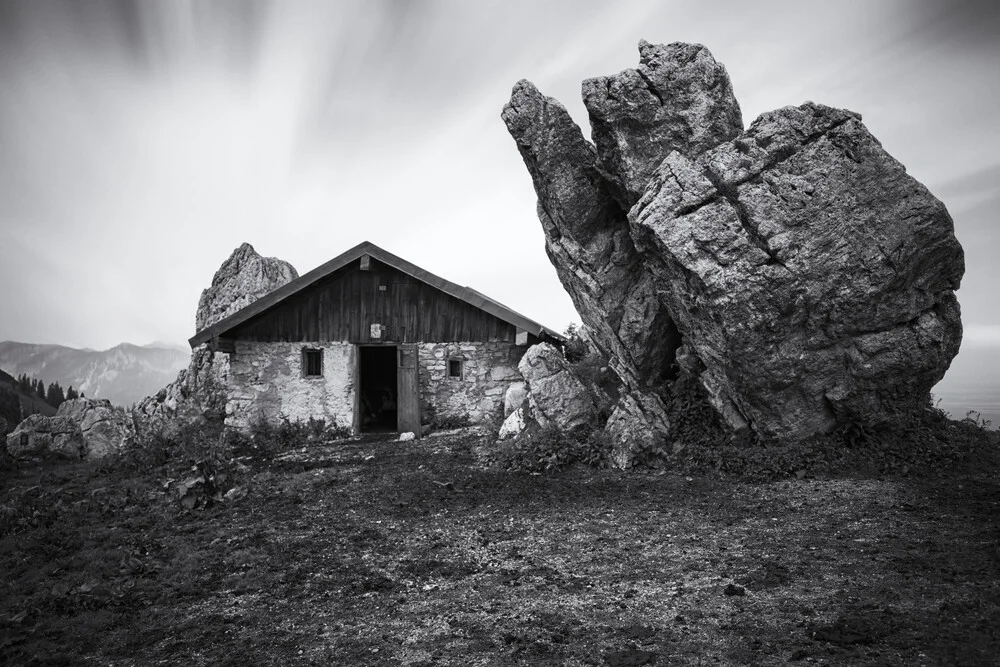 cow-house - Fineart photography by Roswitha Schleicher-Schwarz