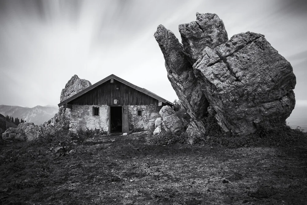 Kuhstall - fotokunst von Roswitha Schleicher-Schwarz