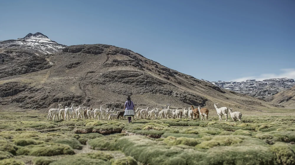 Peru nostalgic - fotokunst von Brian Decrop