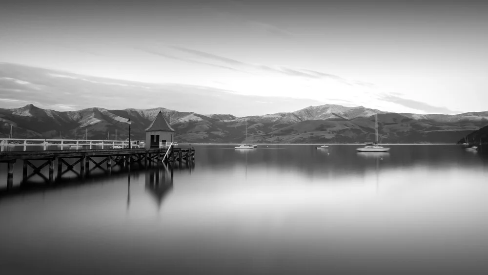 DALYS WHARF AKAROA - Fineart photography by Christian Janik