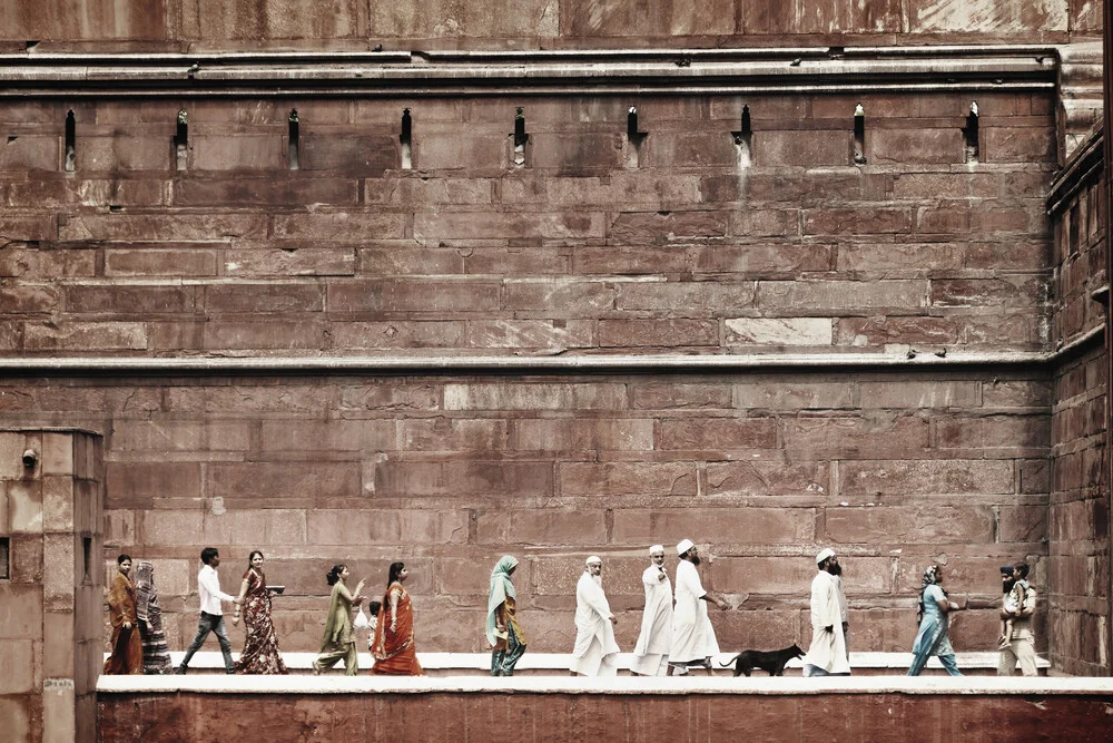 To the Red Fort - fotokunst von Rob van Kessel