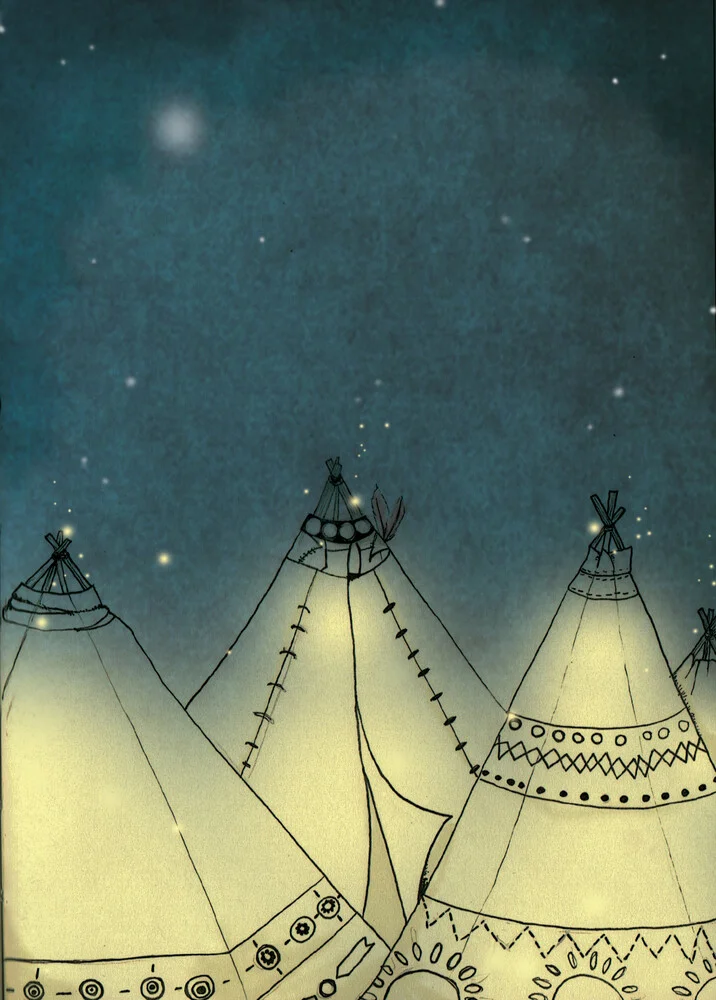 Tipi - Fineart photography by Katherine Blower