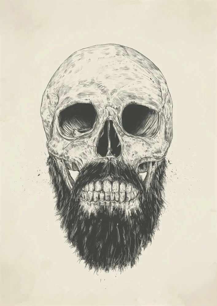 The beard is not dead - fotokunst von Balazs Solti